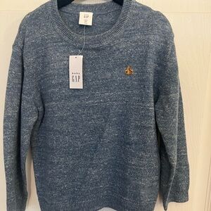 Baby GAP 4T Blue Sweater
